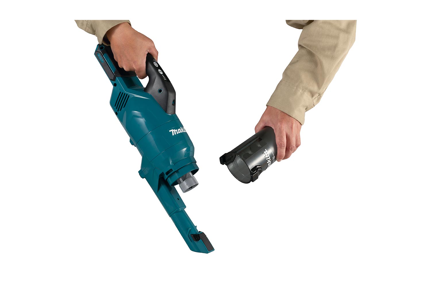 Makita XGT CYCLONE STICK VAC TEAL Skin