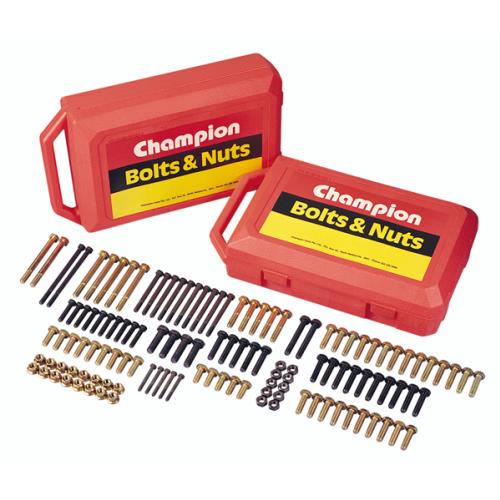 Champion 600Pc Case Of Bolt, Set Screw & Nut Gr8.8 - Metric