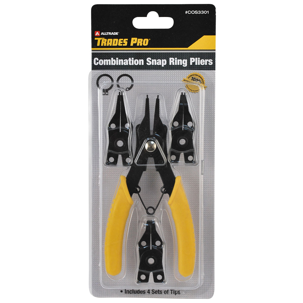 Trades Pro Combination Snap Ring Pliers