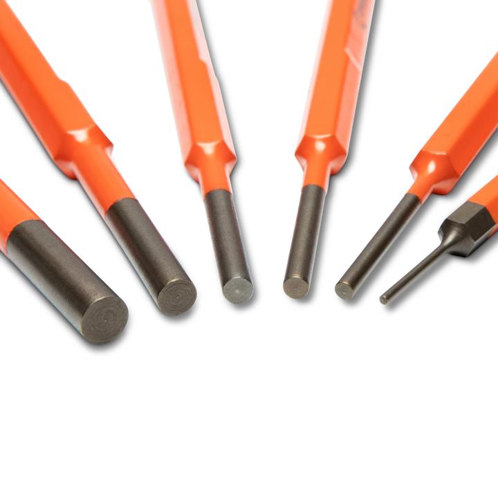 CRESCENT PUNCH 6 PC SET 7IN PIN