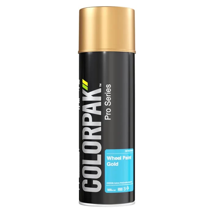 Colorpak Pro Series Aerosol Wheel Paint Gold Acryl 500Ml