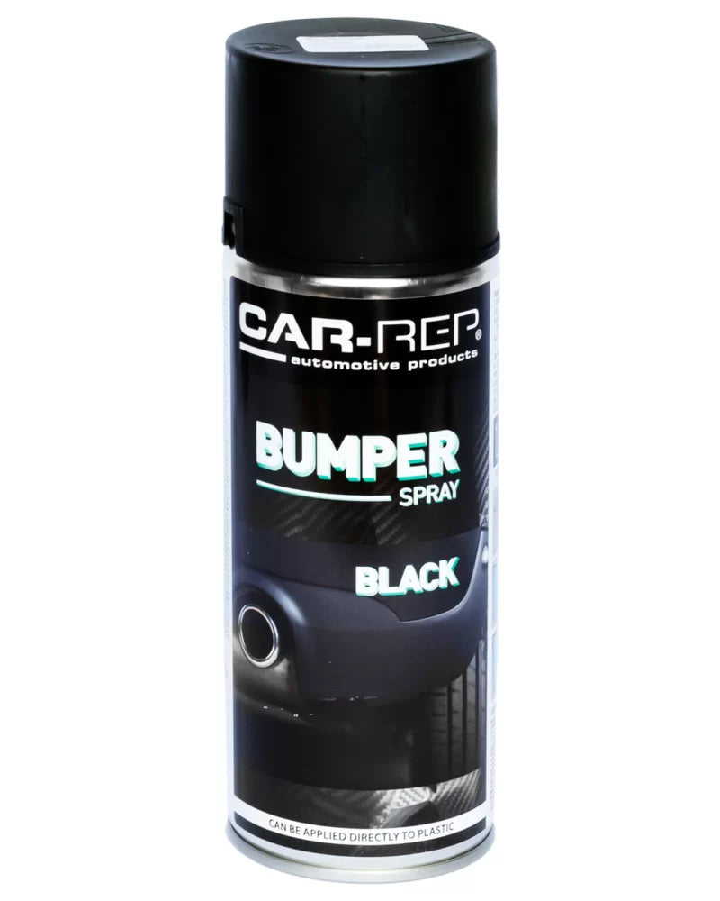 CAR-REP AEROSOL BUMPER SPRAY BLACK 400ML