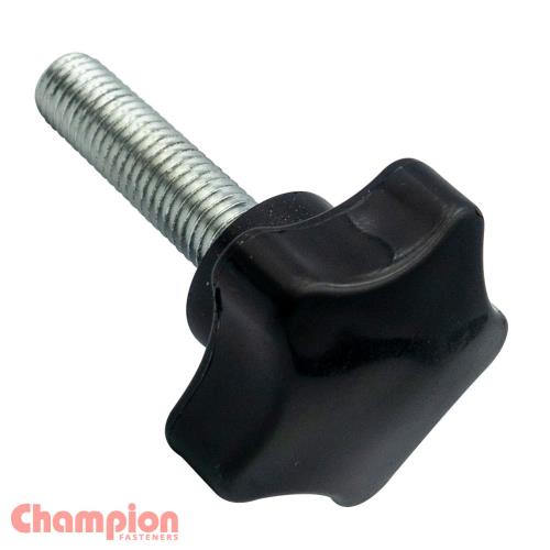 Champion Star Knob Screws - M10 x 20mm Pk4