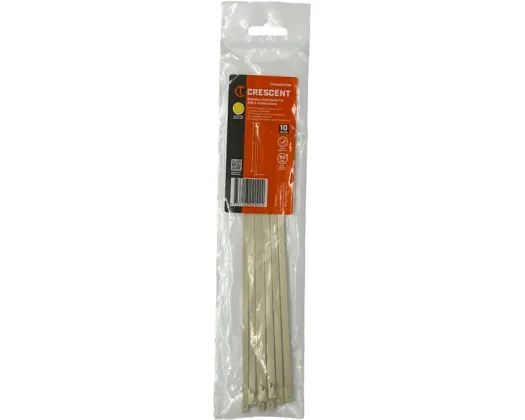 CRESCENT 200MM X 4.6MM FENCING TIES 10PCS SANDY