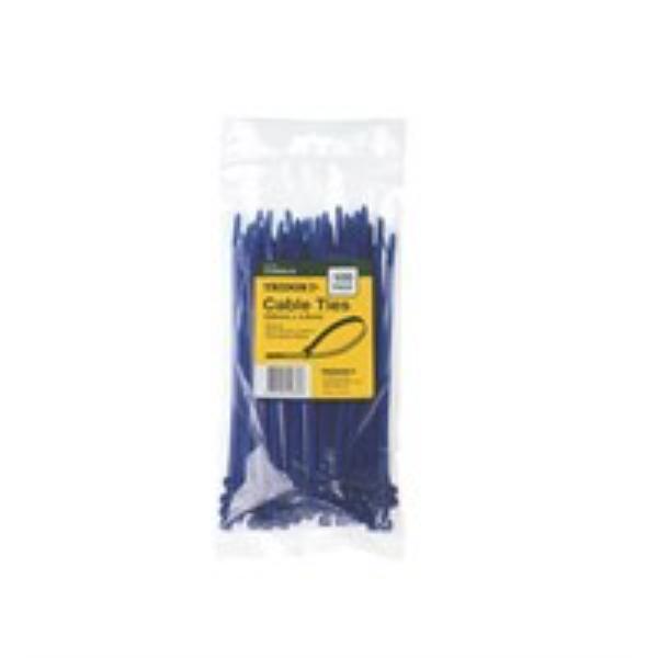 Tridon Cable Tie Blue 200 X 4.8mm Pk100