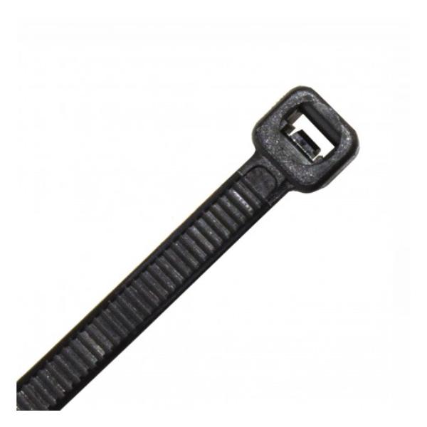 Isl 290 X 3.6mm Uv Nylon Cable Tie - Blk. - 100Pk