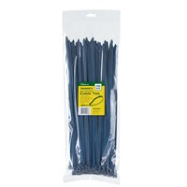 Tridon Metal Detectable Cable Tie Blue 390X8mm