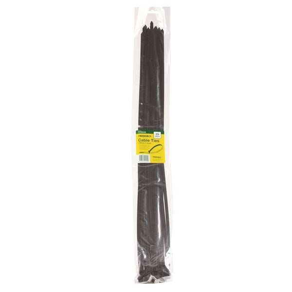 Cable Tie Black 750X9mm Pkt25