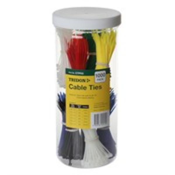 CABLE TIE ASSORTMENT 1000 PCS