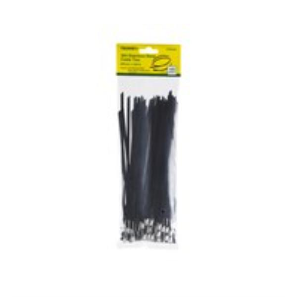 TRIDON BLACK COATED CABLE TIE SS 200X5MM