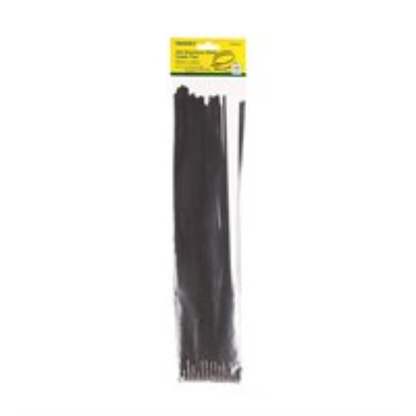 TRIDON BLACK COATED CABLE TIE SS 350X5MM