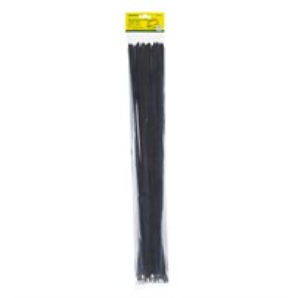 TRIDON BLACK COATED CABLE TIE SS 600X5MM