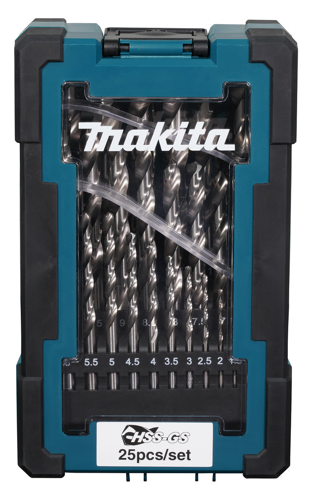 Makita HSS-GS Metal Drill Bit Set 25PC