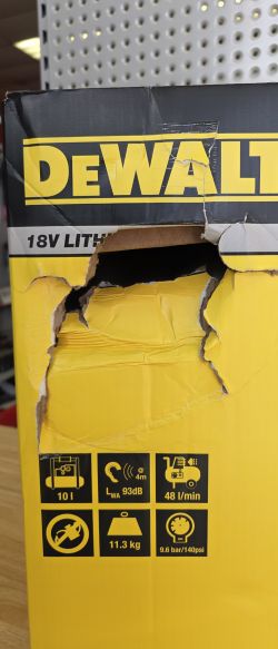 DW Cordless Compr.10l 18V bare EA NZ