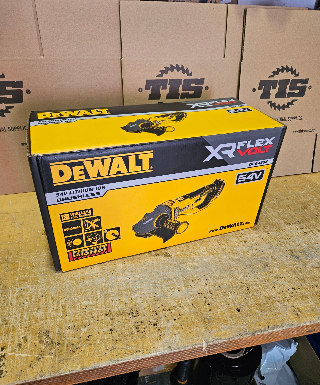 Dewalt 54V FV 230mm Angle Grinder - Bare
