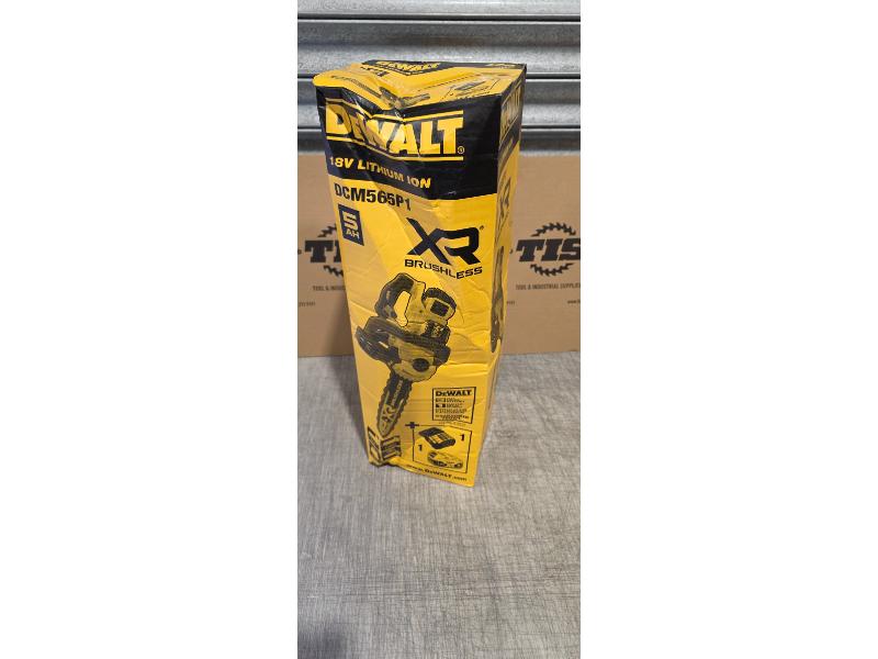 DEWALT 18V 30CM Chainsaw - 1 x 5.0Ah