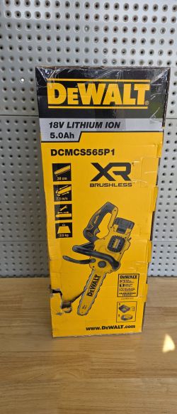DW 18V BL 30CM CHAINSAW - 1X5AH