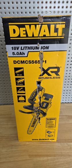 DW 18V BL 30CM CHAINSAW - 1X5AH