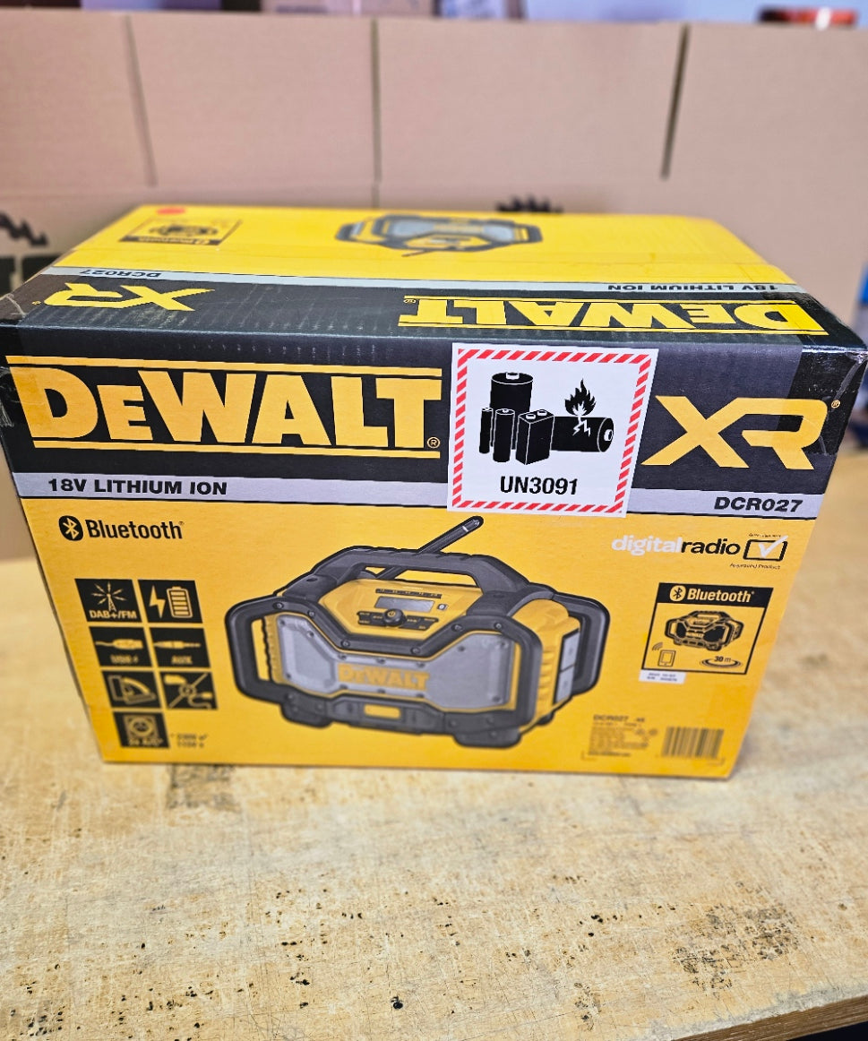DEWALT 12V / 18V XR/XR+ DAB BLUETOTH CHARGER RA