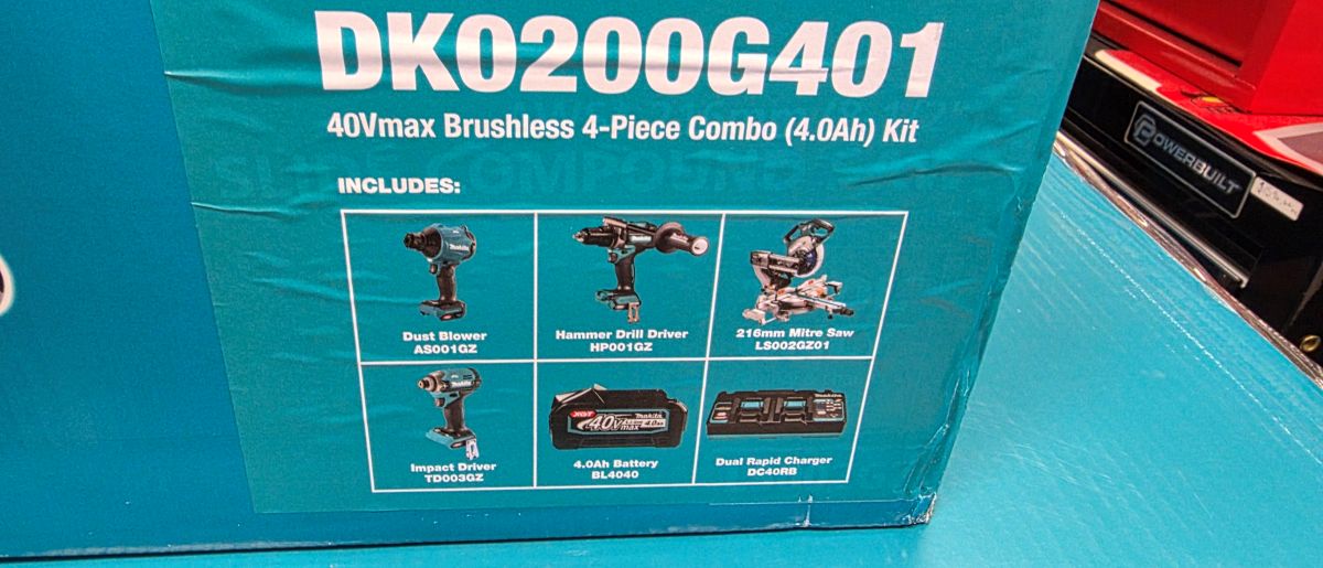 Makita XGT 4PC KIT 4Ah