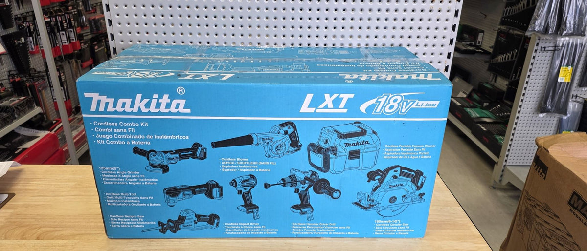 Makita LXT Cordless Combo Kit Brushless 8063 8pc 18v 5Ah