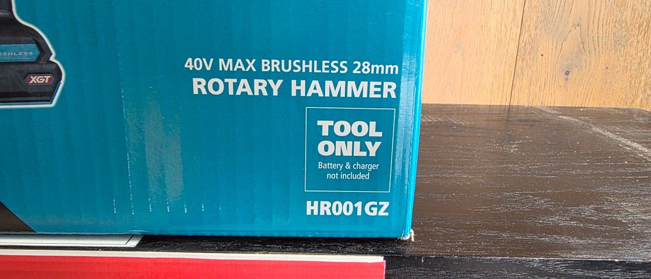 Makita 40Vmax Xgt Brushless Sds Plus Rotary Hammer Skin Only