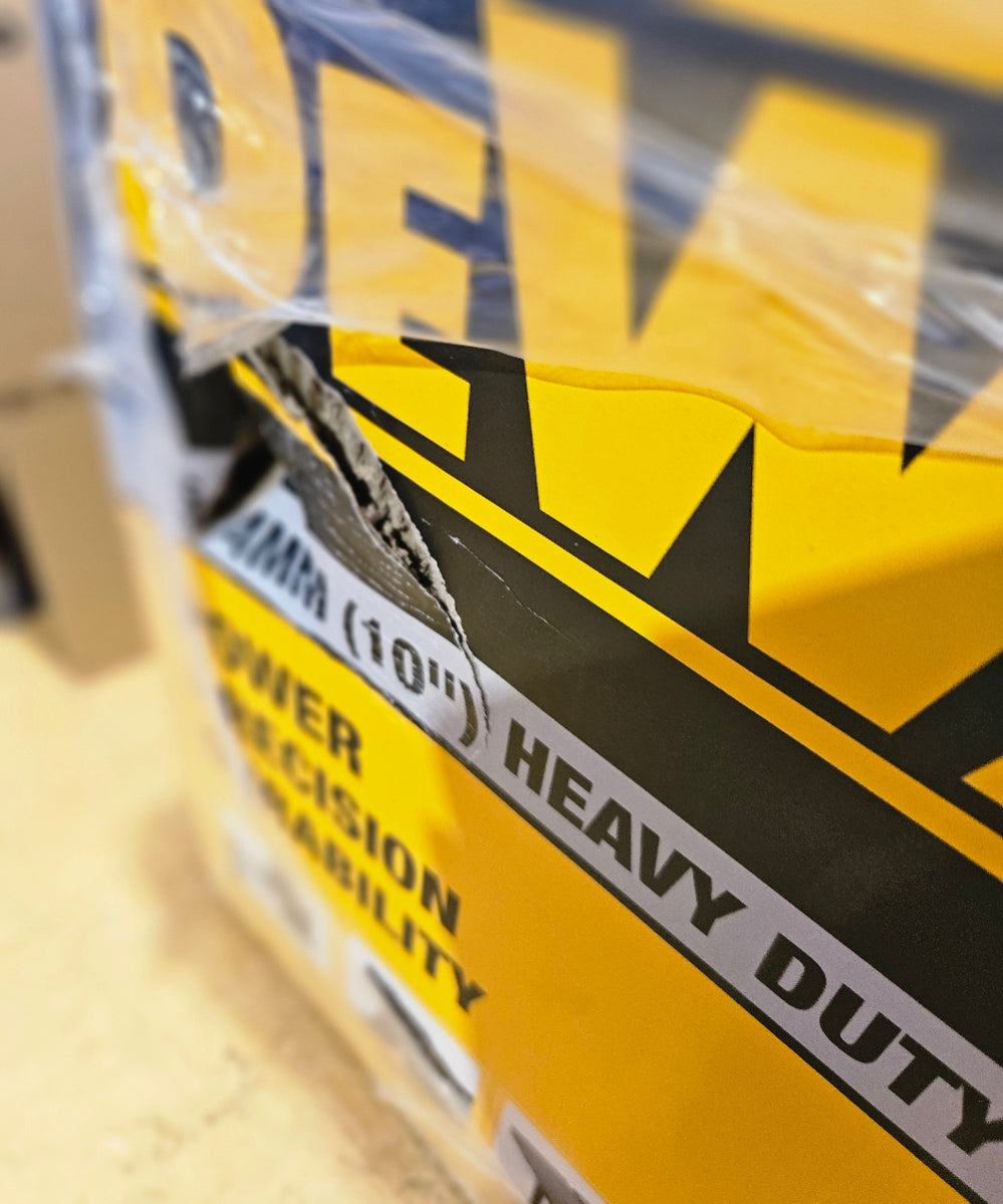 DEWALT Portable Table Saw 254mm 10 2000W 825mm Rip Cap