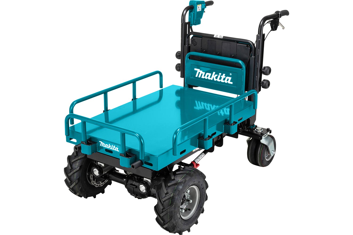 Makita 18Vx2 Brushless Material Handling, Hydraulic Flat bed