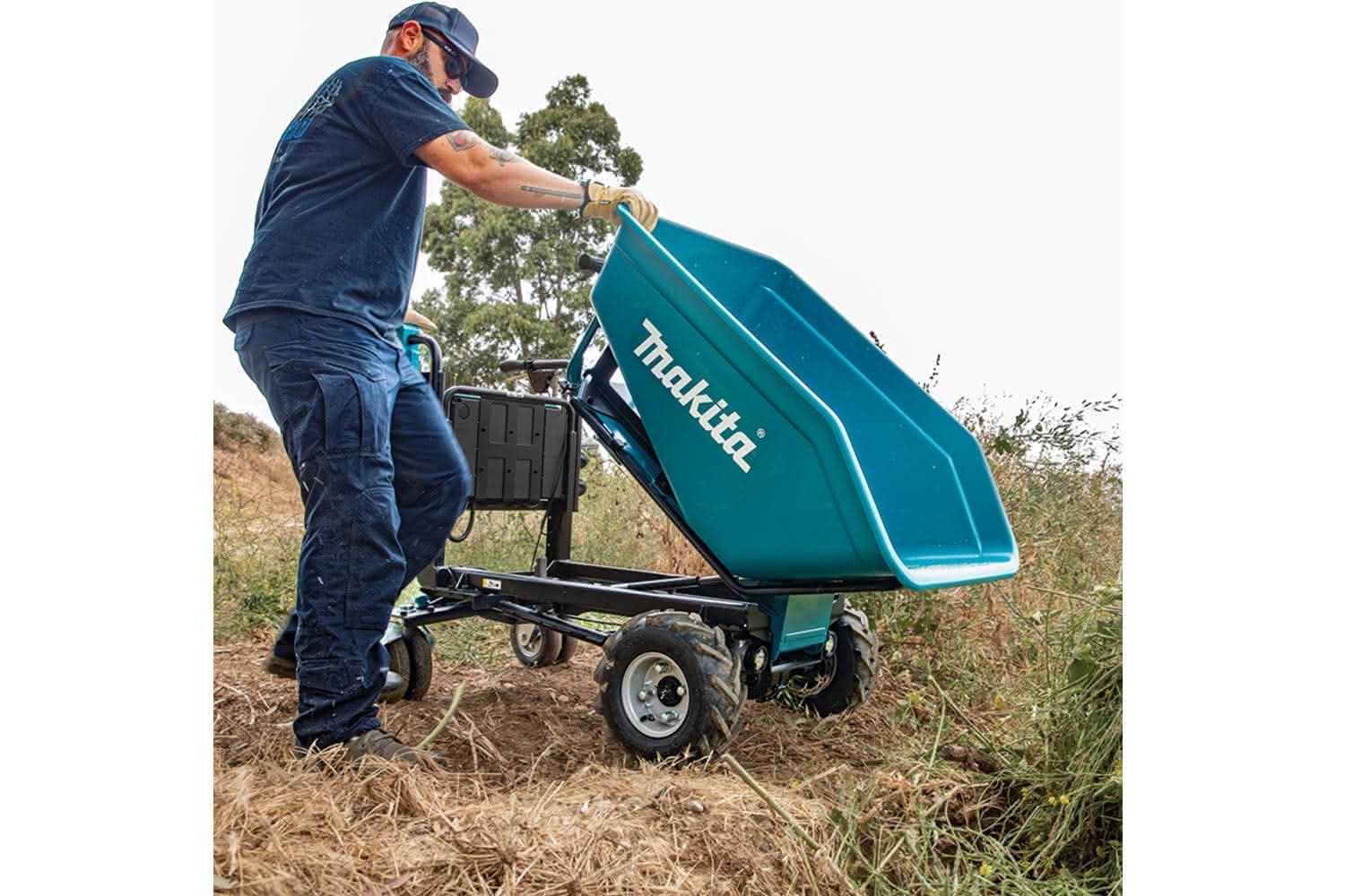 Makita Dcu603Z 18Vx2 Brushless Material Handling, Dump Bucket Skin