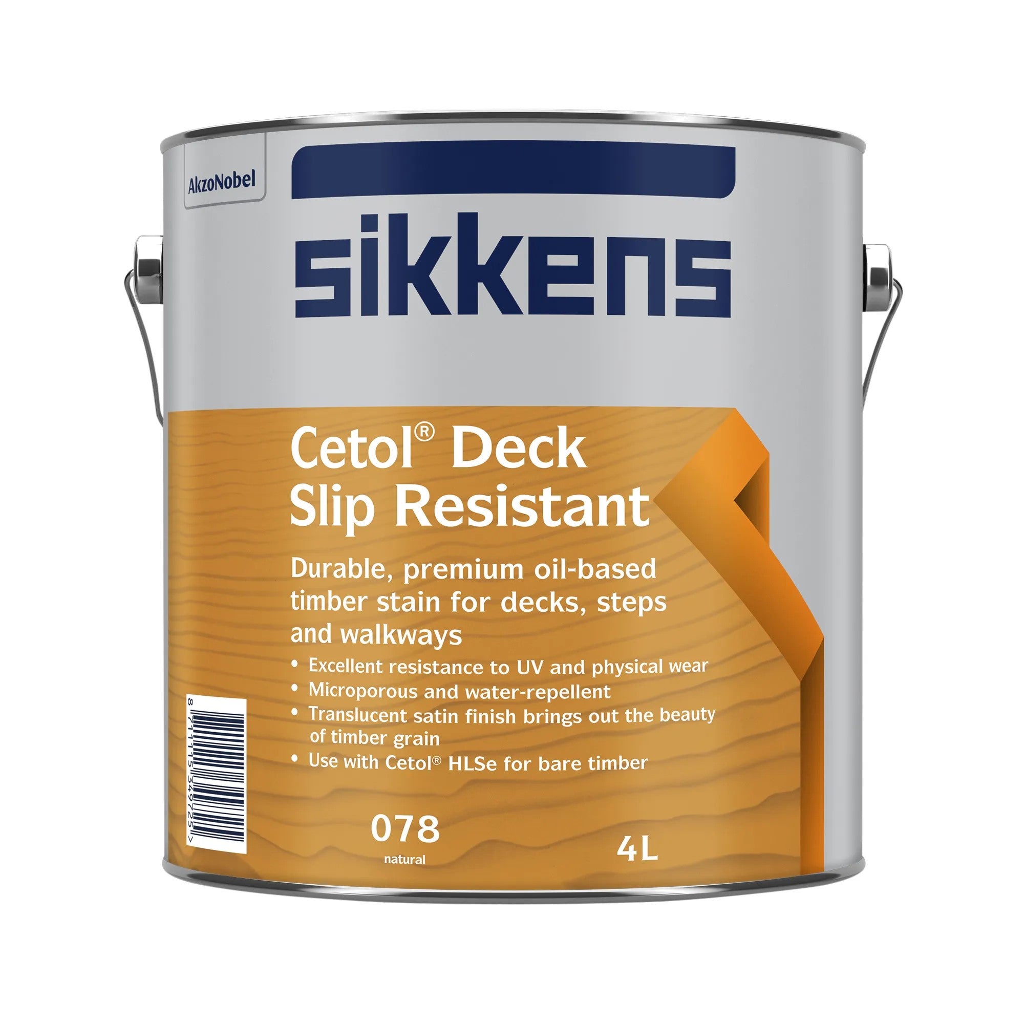 Sikkens Cetol Deck Non Slip Natural 4L