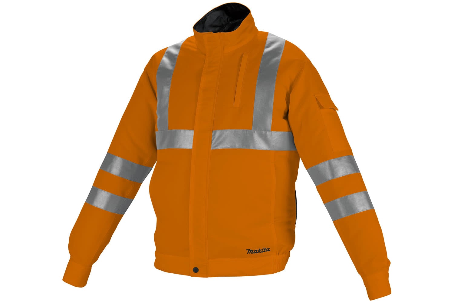 Makita Dfj214Oxl 18V / 12V Brushless Hi-Vis Fan Jacket Orange