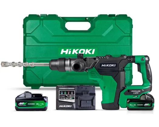 Hikoki 36V 40mm Sds-Max Brushless Rotary Hammer Kit