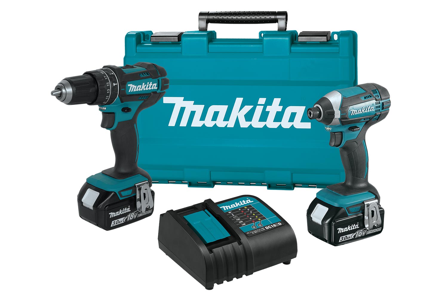 Makita 18V LXT 2-Pc. Drill Driver / Impact Driver Kit