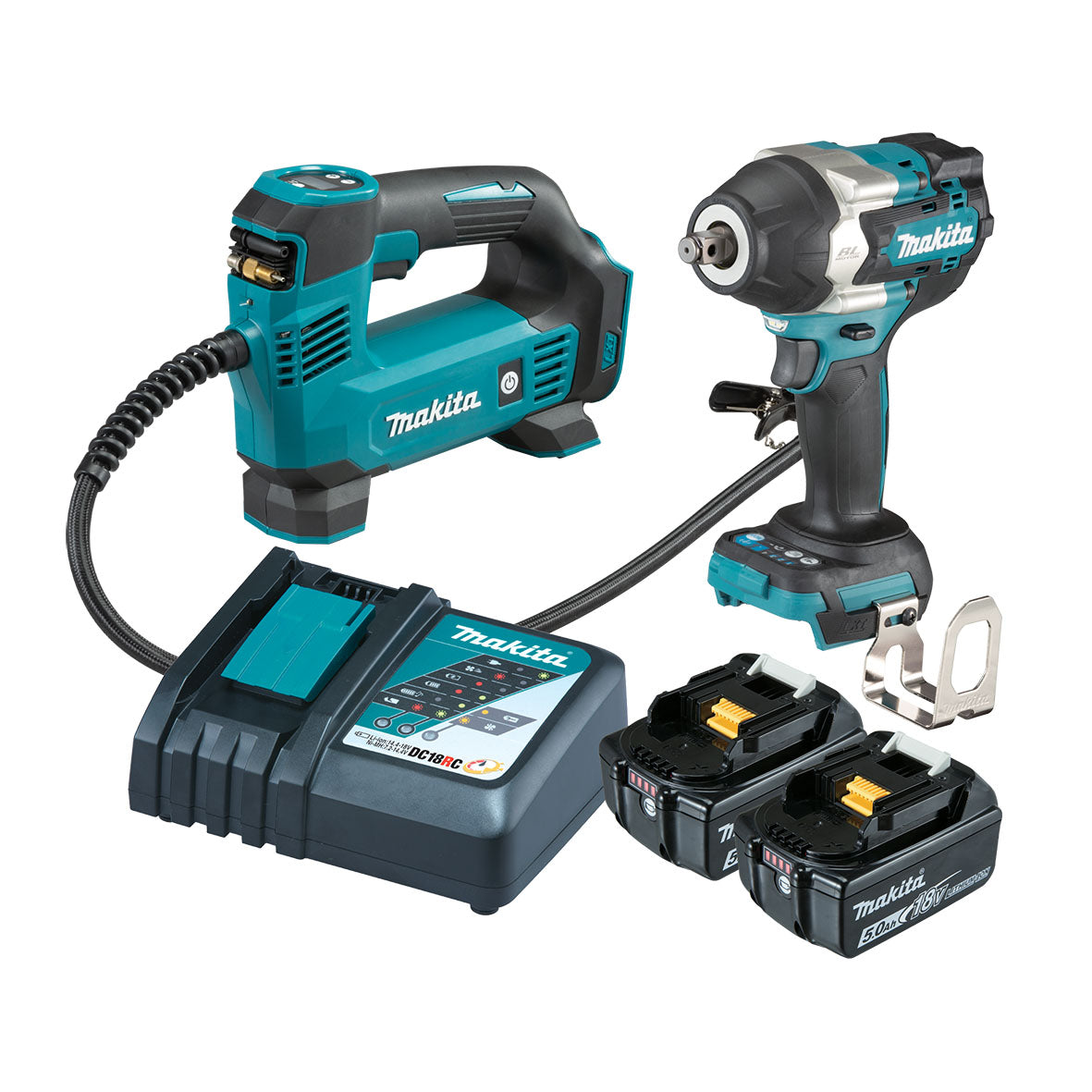 Makita 18V LXT BL 2PC KIT 2x 5AH, RC