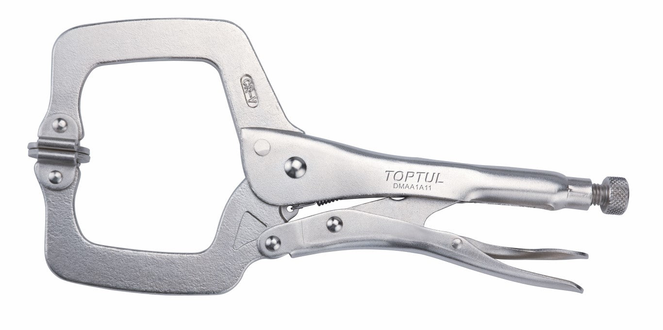 Toptul PLIER LOCKING C CLAMP SWIVEL TIP 11in