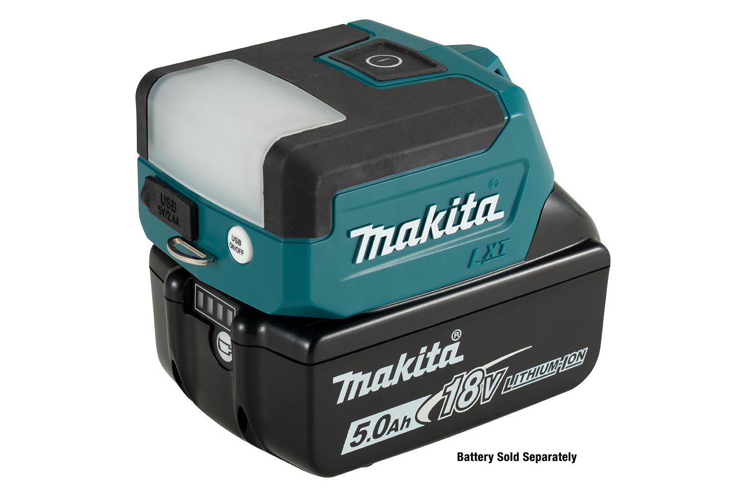 Makita 18V worklight with USB