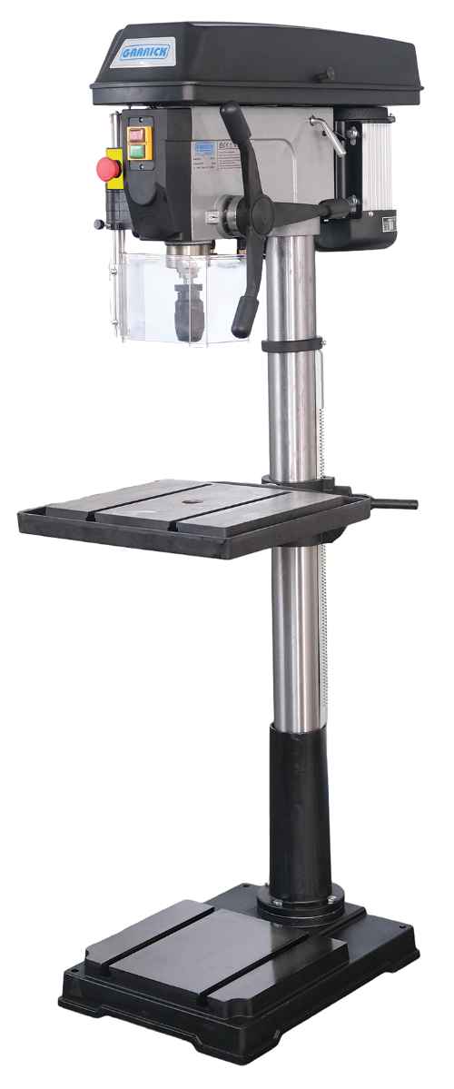 Garrick Drill press on a white background