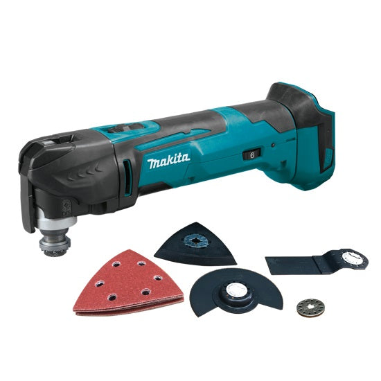 Makita 18V Lxt Multitool T/Acc Kit with free battery