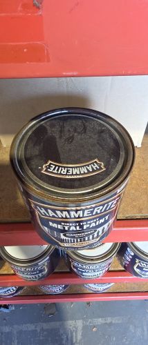 Damaged Tin Hammerite Hammered 2.5 L Black