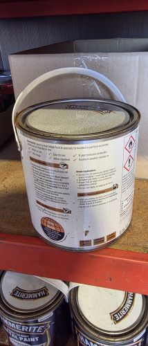 Damaged Tin Hammerite Hammered 2.5 L Silver