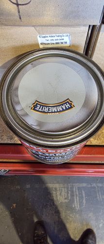 Damaged Tin Hammerite Smooth 750 mL Silver 33% Extra Free