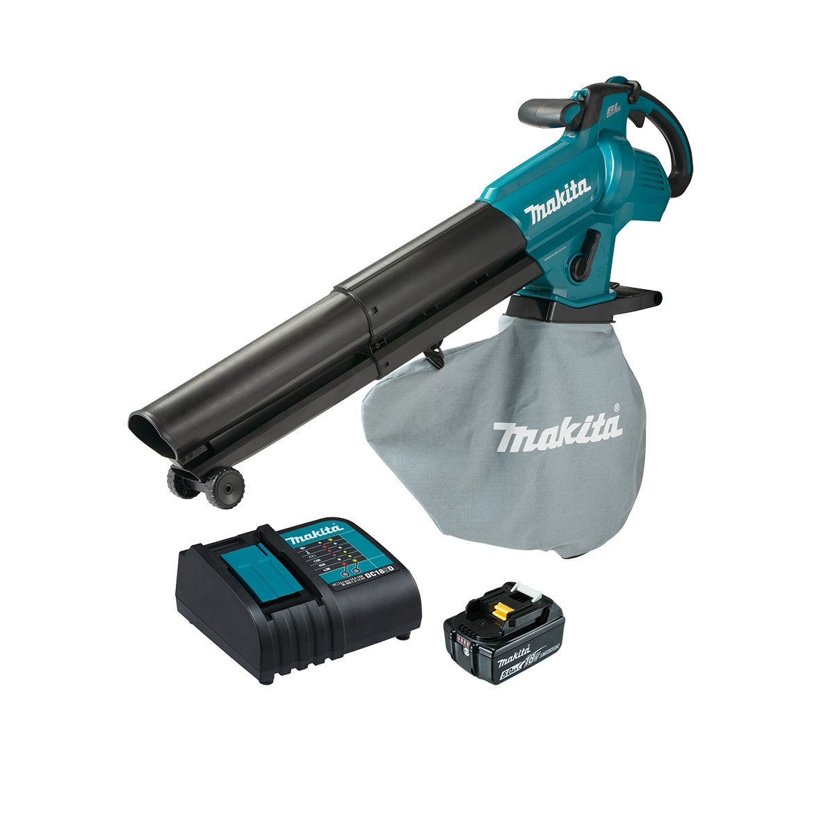 Makita 18V LXT BLOWER VAC T-NOZZLE 1x5ah Kit