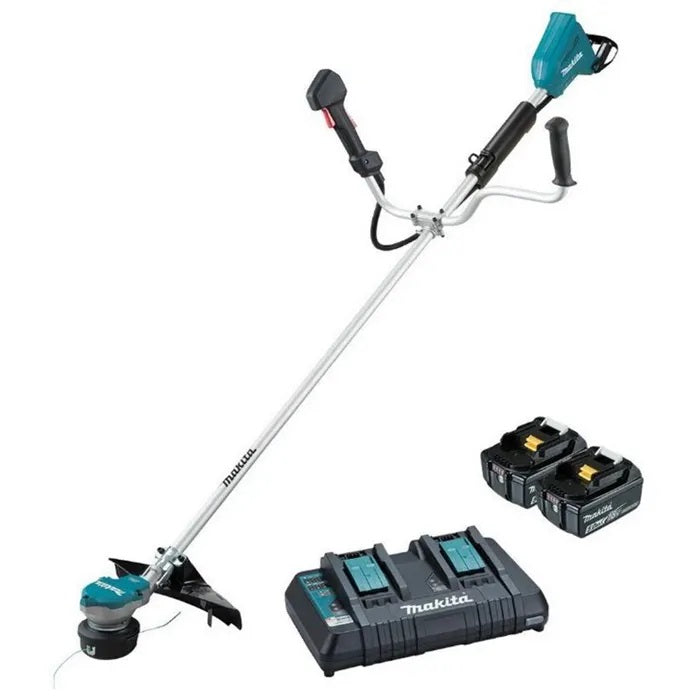 Makita 18Vx2 Bl Brush Cutter Bike Adt Kit INSTANT 2 X5.0AH