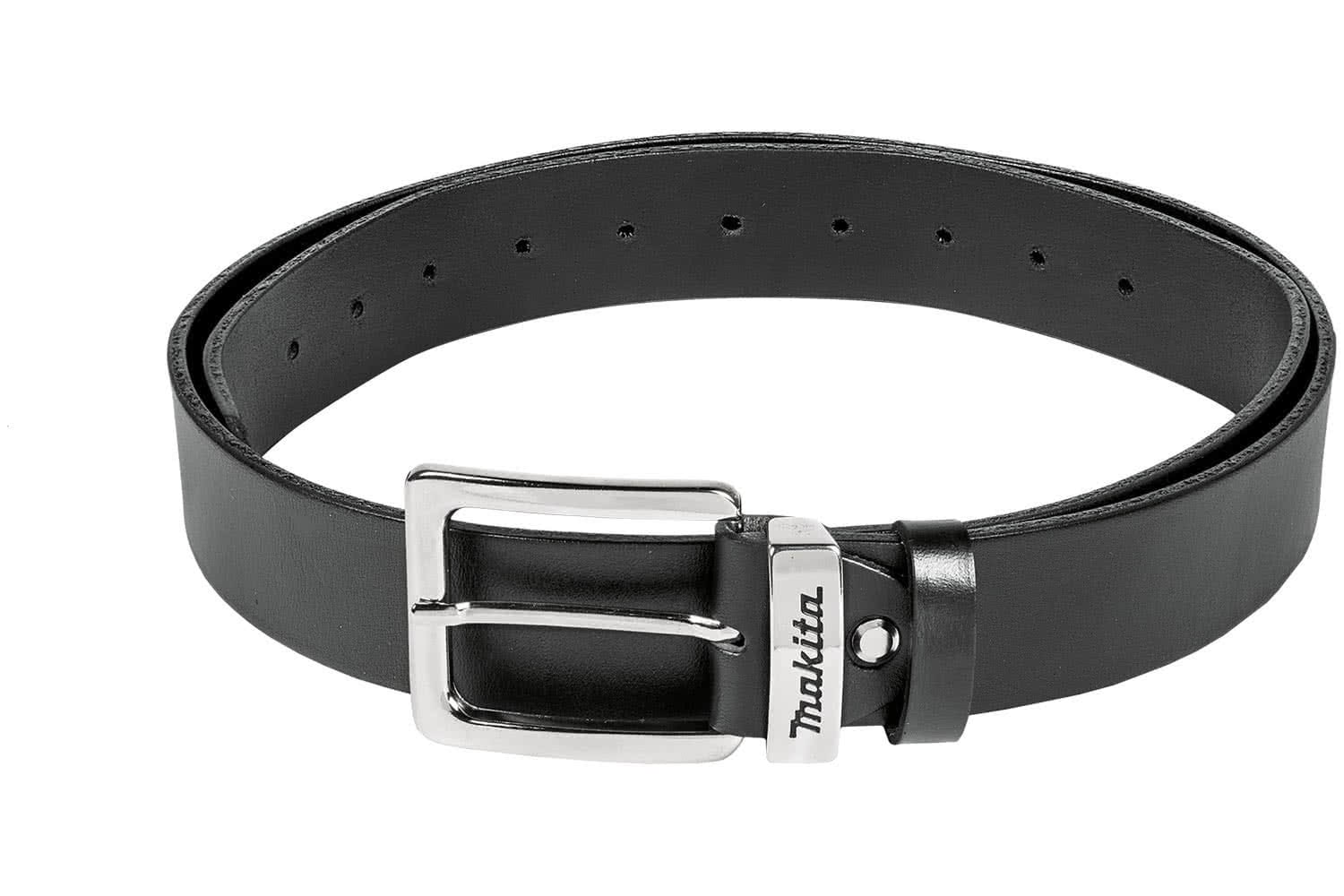 MAKITA LEATHER BELT BLACK MEDIUM