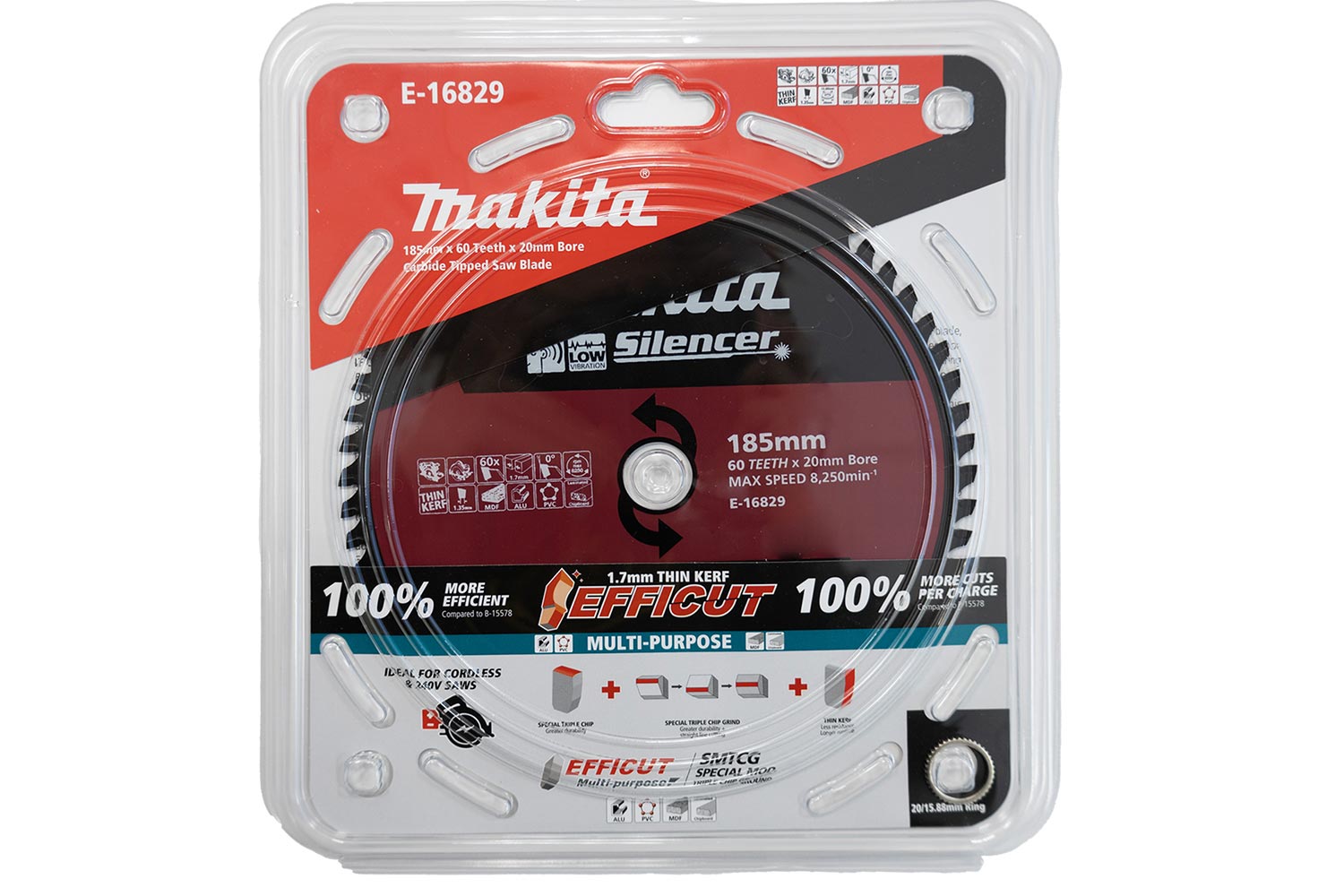 Makita Efficut Multi 185mmx60T