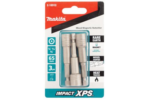 Makita XPS MIXED 65mm NUTSETTER 3PK
