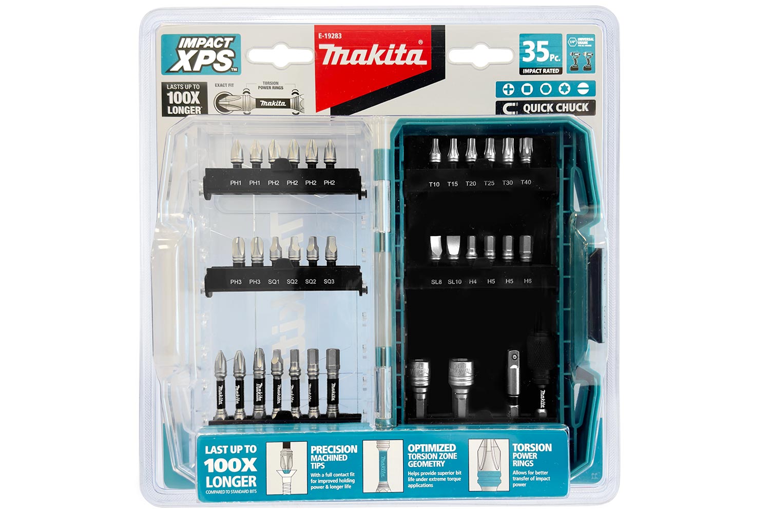 Makita IMPACT XPS 35PC IMPACT BIT SET