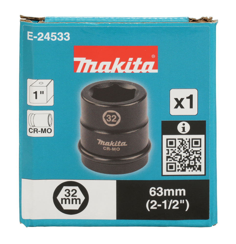 Makita Impact Socket 32-63 for TW009G & TW010G