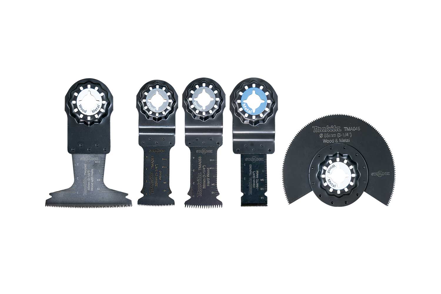 Makita STARLOCK BiM / HCS / HM/TC Assorted 5 Piece Set