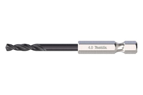 Makita HSS TiAIN 1/4 Hex Shank Drill Bit for Metal 4.2mm